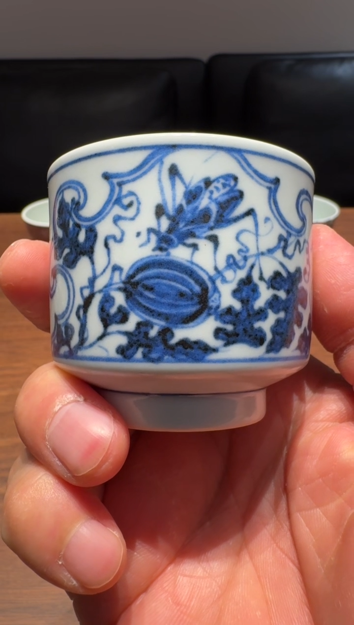 稻*人克勤堂瓜虫直口杯