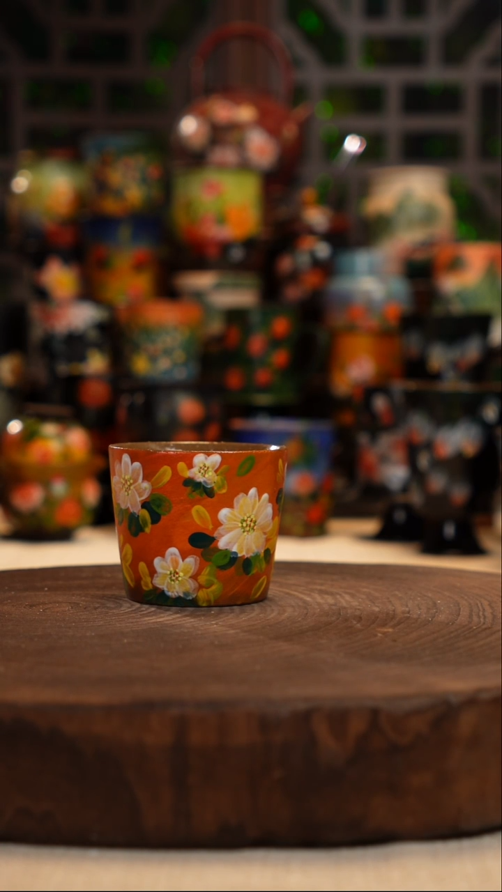 油画   釉下彩   杯子