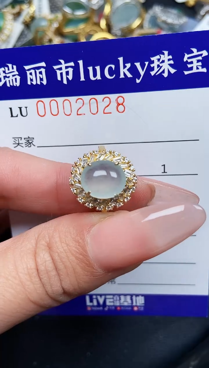 【闪购商品】翡翠颈饰银S925镶嵌2028