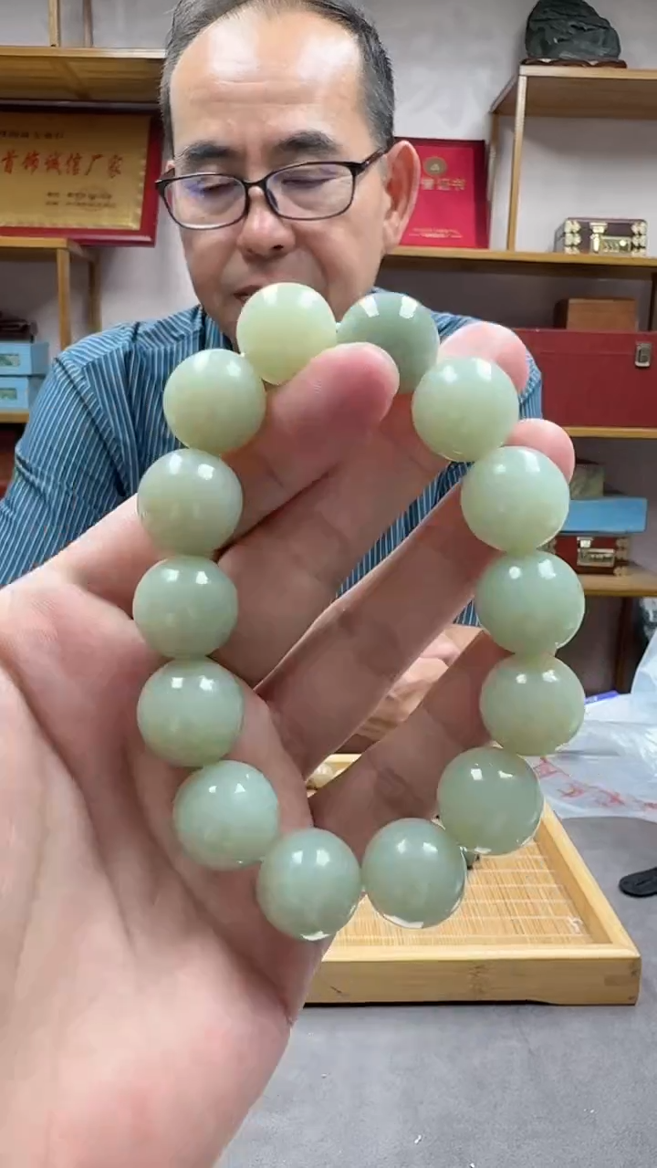 手链未镶嵌和田玉16且末