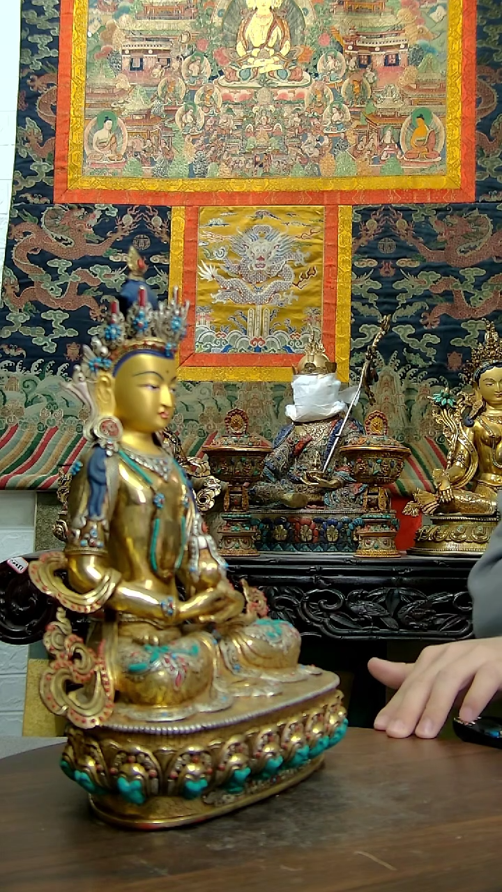 【闪购商品】铜像造像造像造像长寿佛