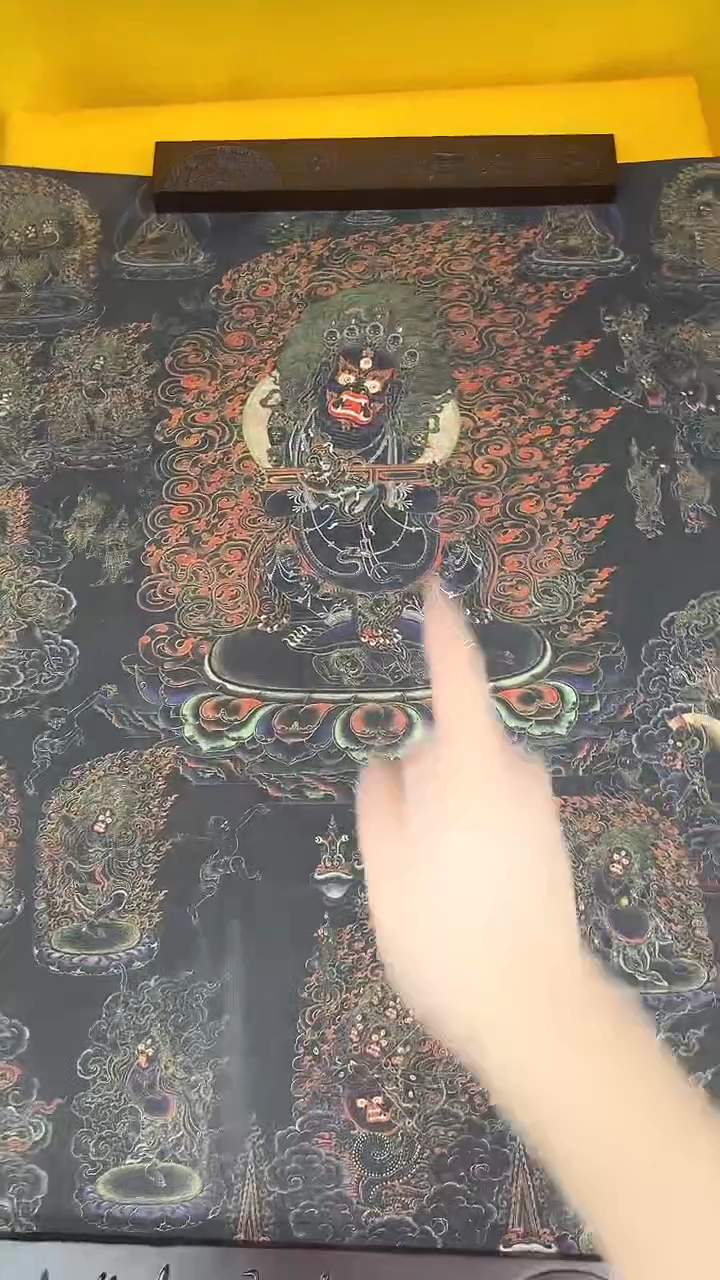 卷轴画绘画类唐卡 16022