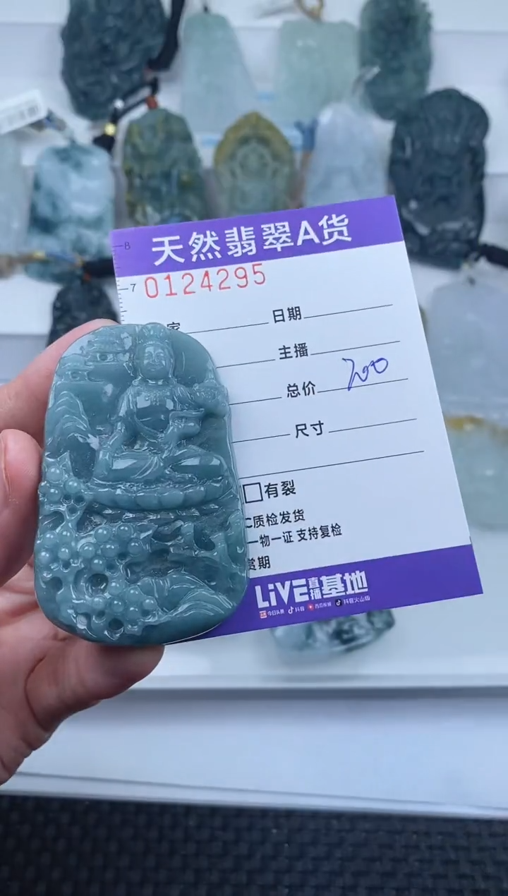 【闪购商品】翡翠颈饰未镶嵌         295