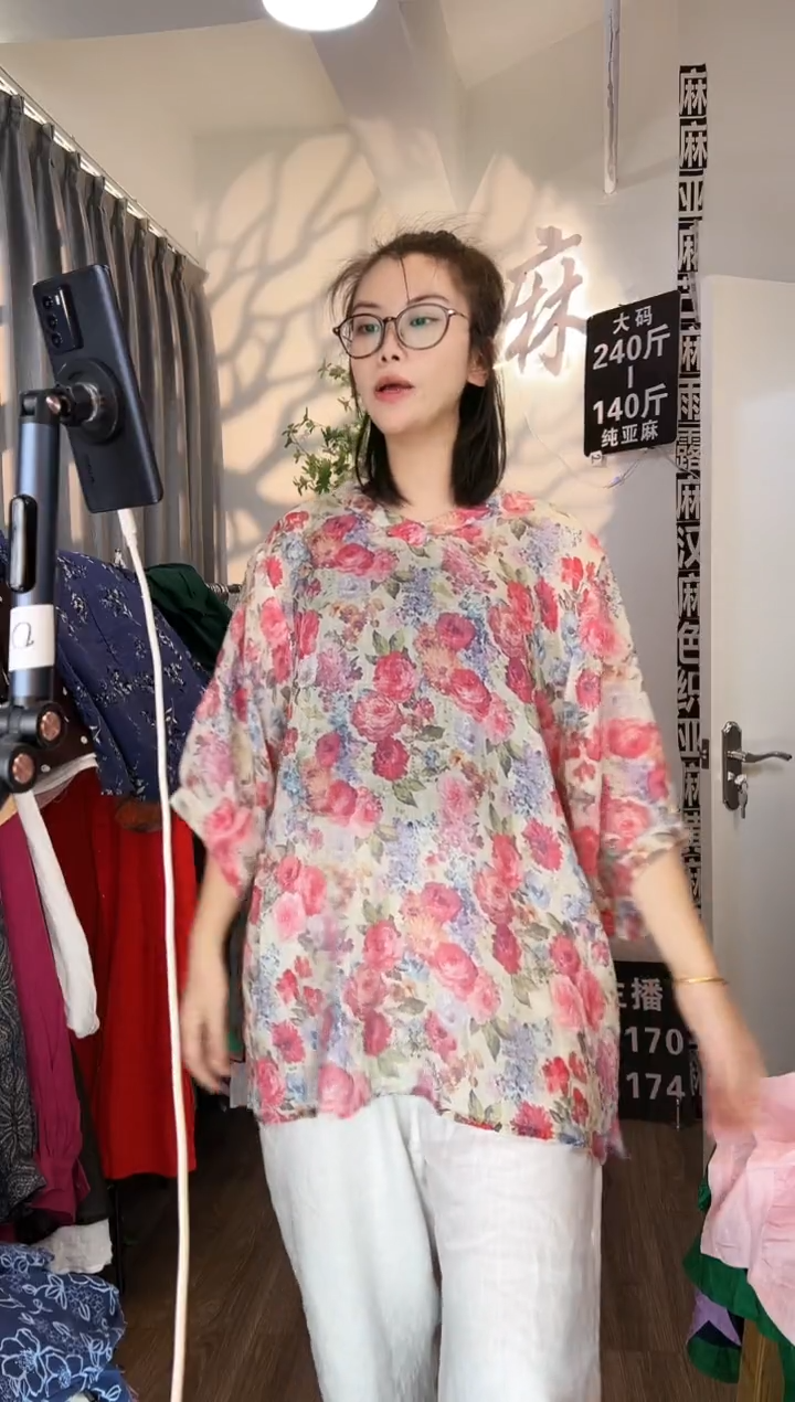 亚麻大码女装系列。140斤-240斤