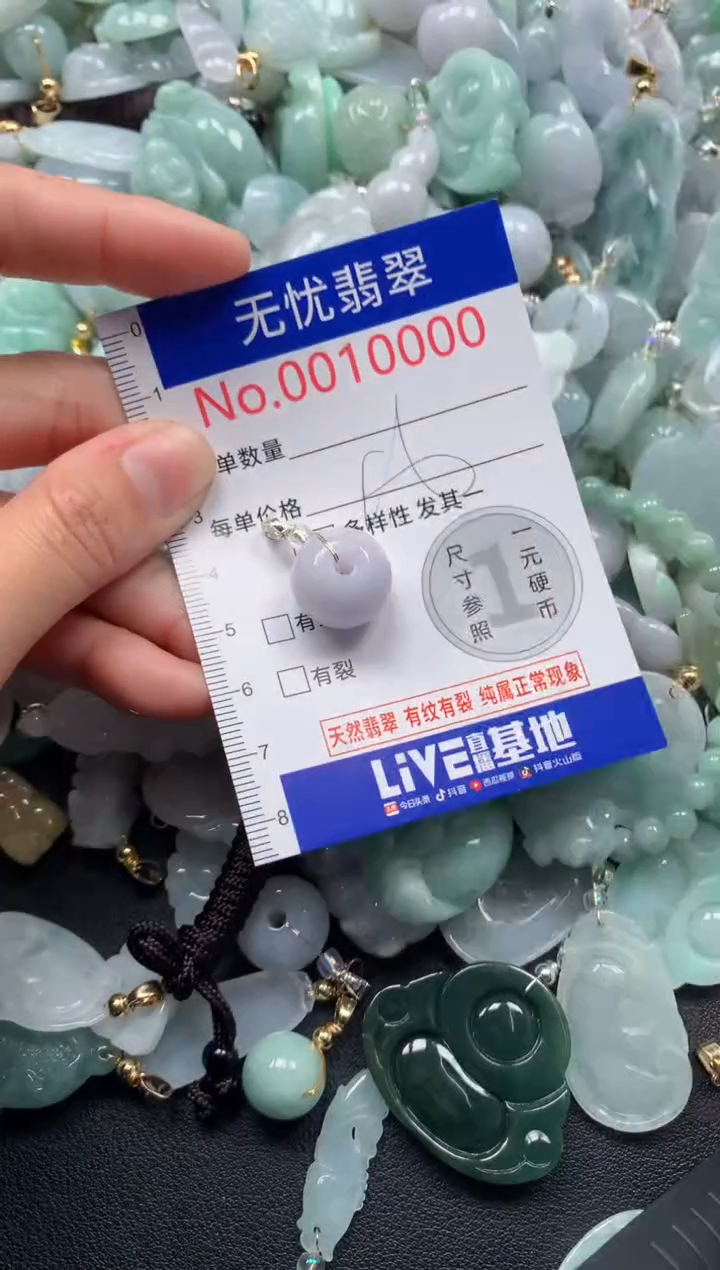 颈饰未镶嵌翡翠10000