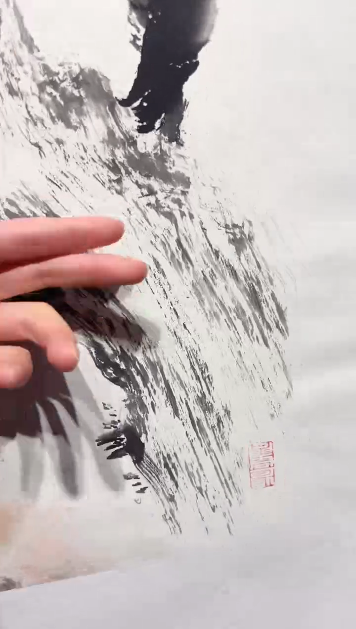 国画秦燕格国画手绘作品Y11