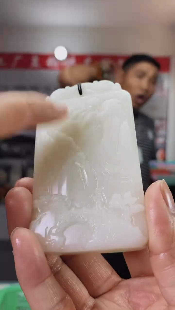 天然玉石未镶嵌颈饰5x8 718052