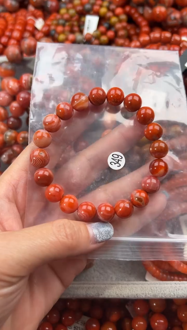 未镶嵌手串南红玛瑙10