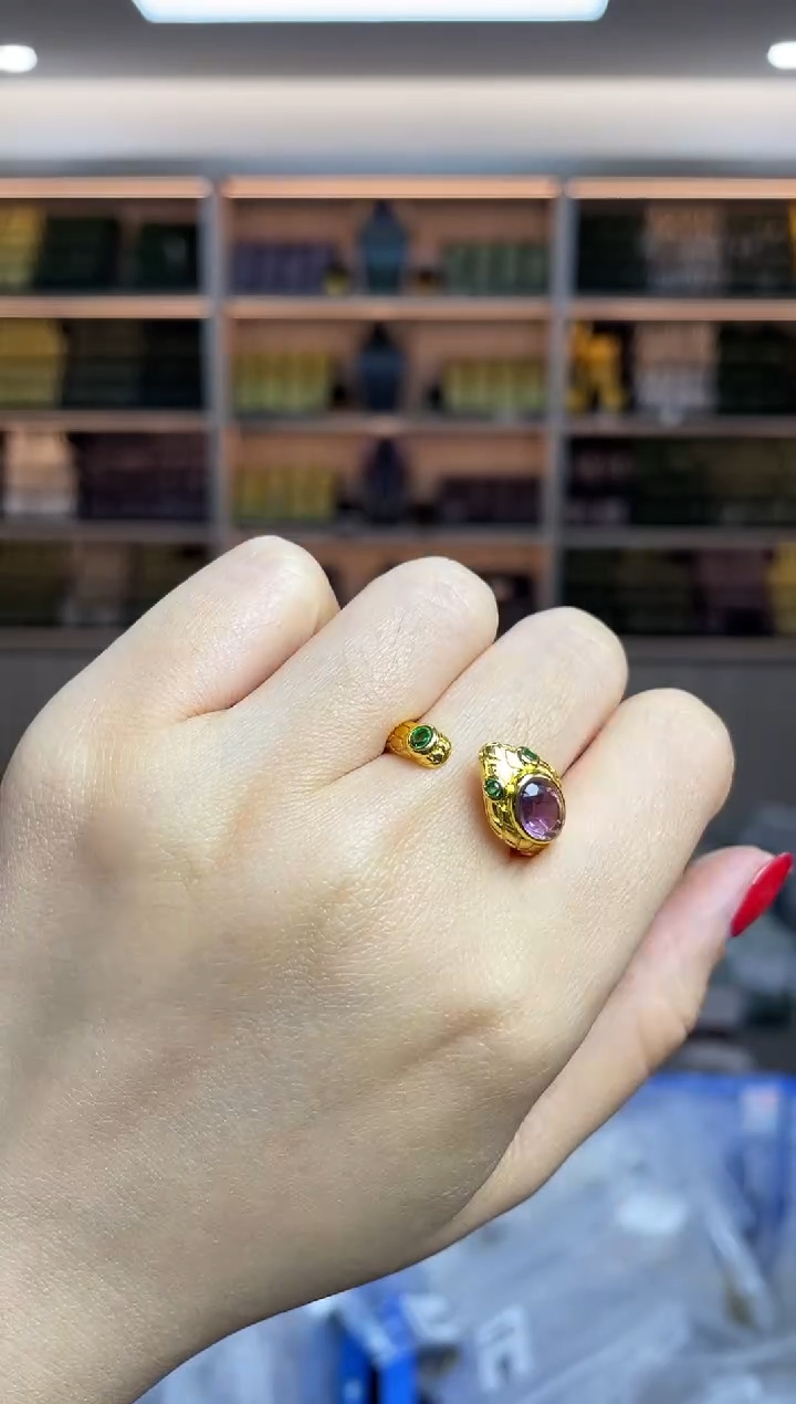 【闪购商品】紫晶·未镶嵌多样性发一件