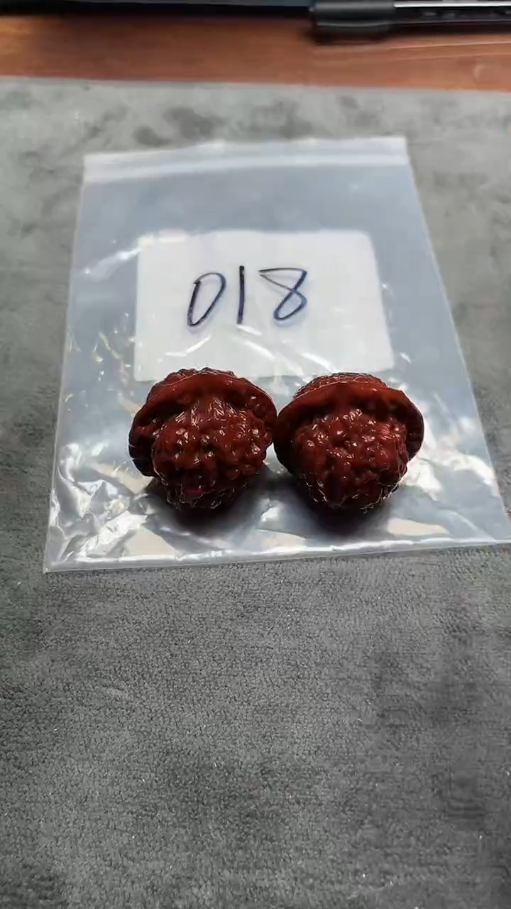 把件文玩核桃39.5尺 官帽018