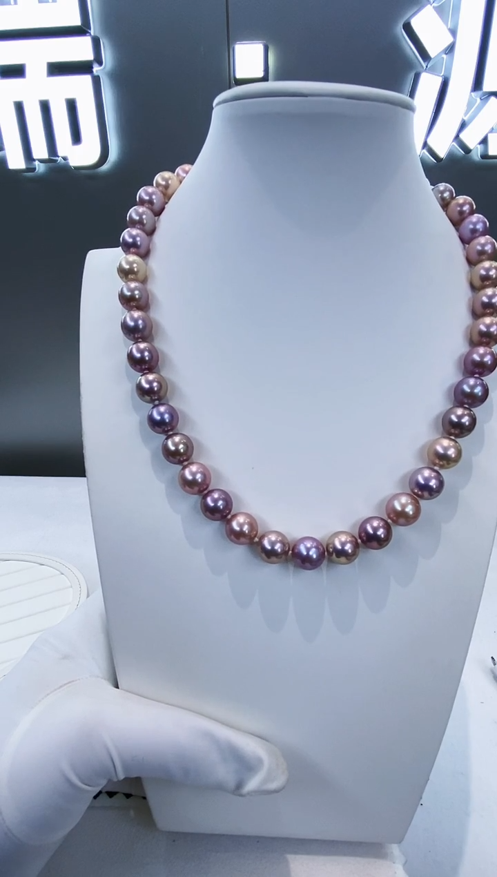 项链未镶嵌淡水珍珠Y淡水项链 吉尔德 10-11