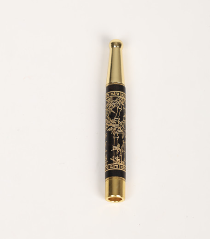 黑檀金竹烟嘴MK076