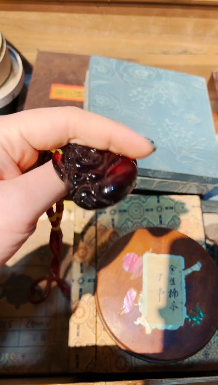 【闪购商品】血珀颈饰未镶嵌 七七精品专属链接4534