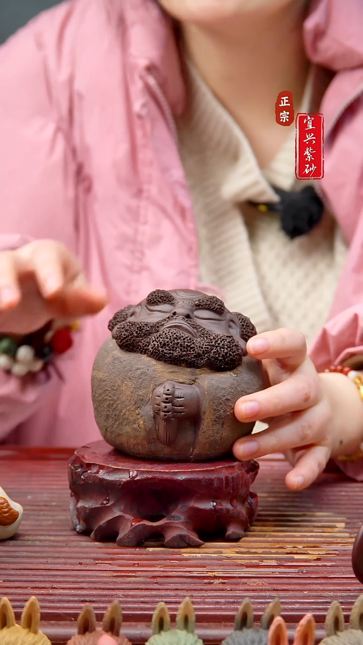 紫砂茶宠宜兴紫砂茶宠摆件