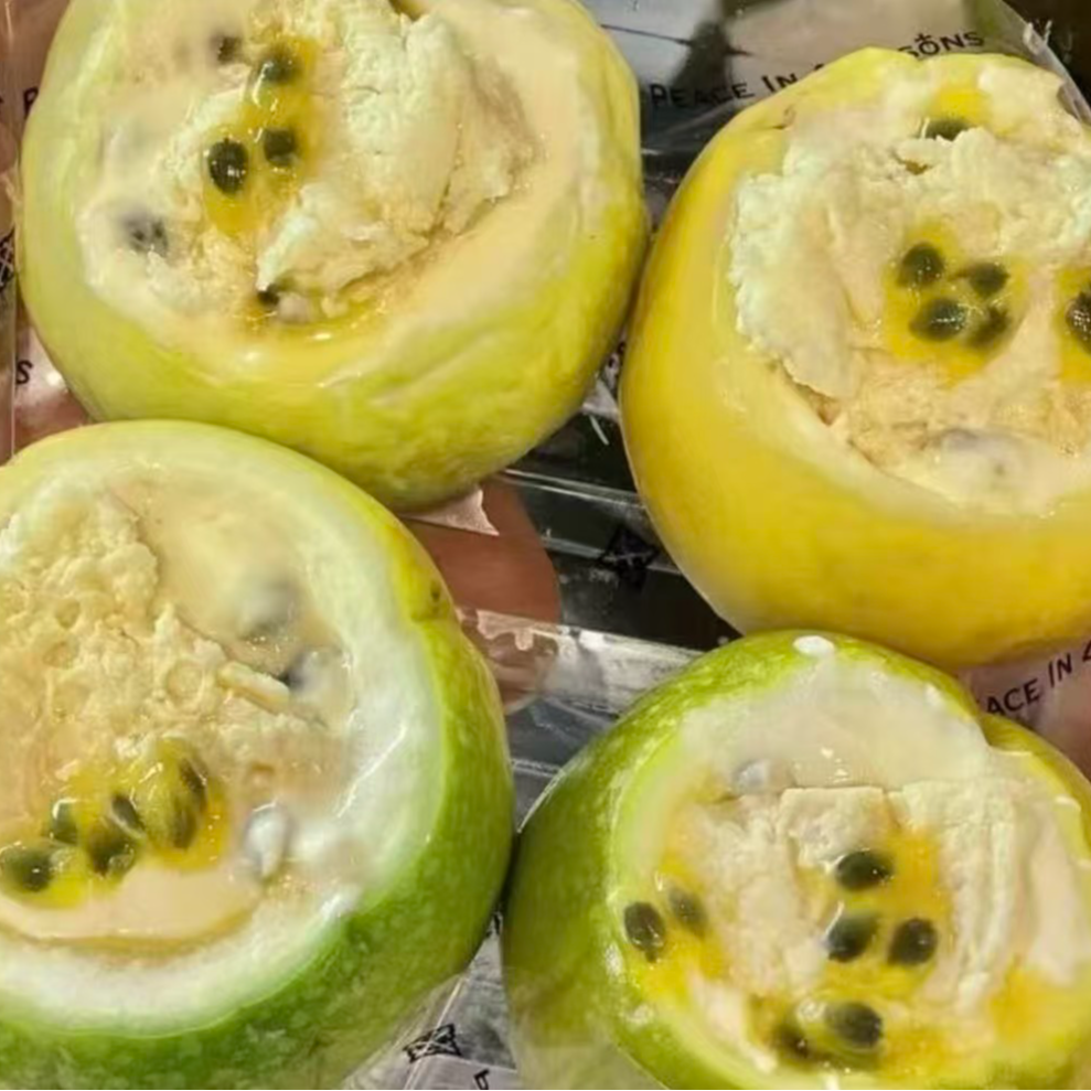 果切【配送到家】新鲜果切 百香果干噎酸奶碗一份
