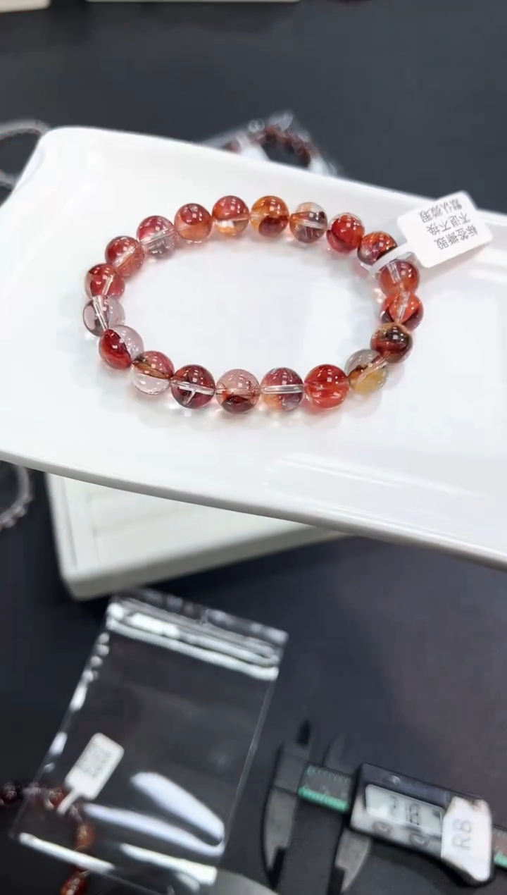 【闪购商品】水晶手串未镶嵌35d多样性发其一/1条默认微瑕
