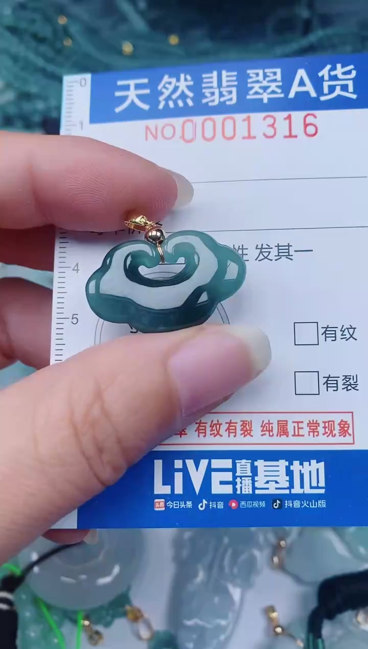 颈饰未镶嵌翡翠00001316