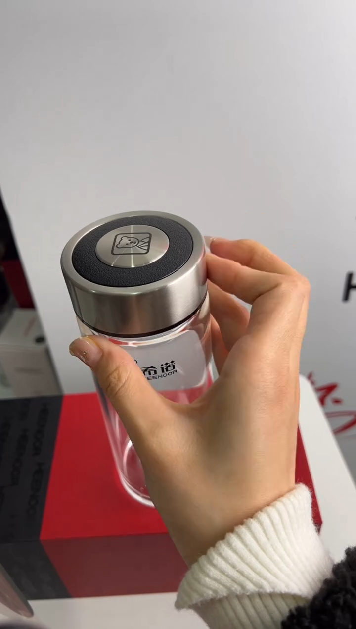【闪购商品】茶杯经典单层400ml高硼硅
