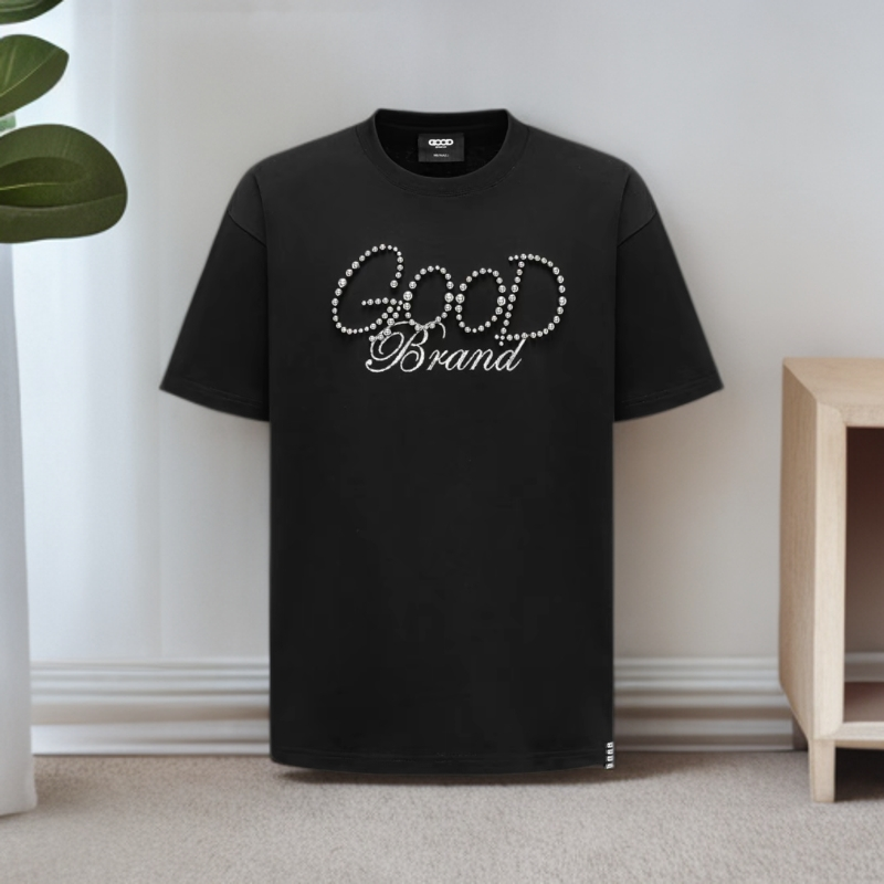 【男女情侣款】GooD 陶瓷珍珠钢珠重工款T恤