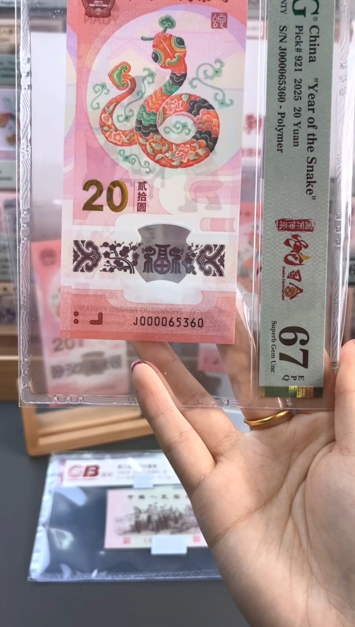 塑料蛇钞 67分 J000065360