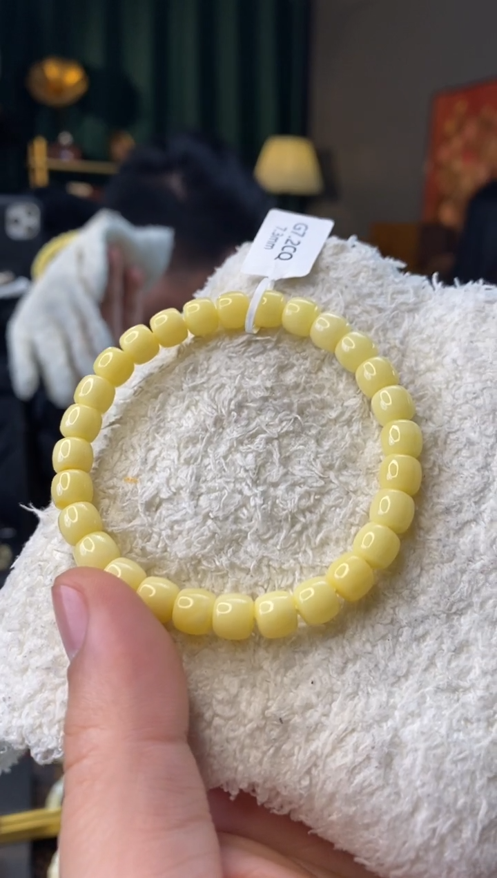 【闪购商品】蜜蜡手串未镶嵌7.3mm老型