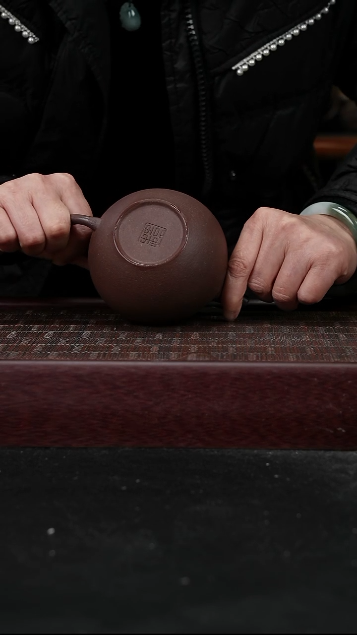 茶壶紫砂yz桃花泥掇球