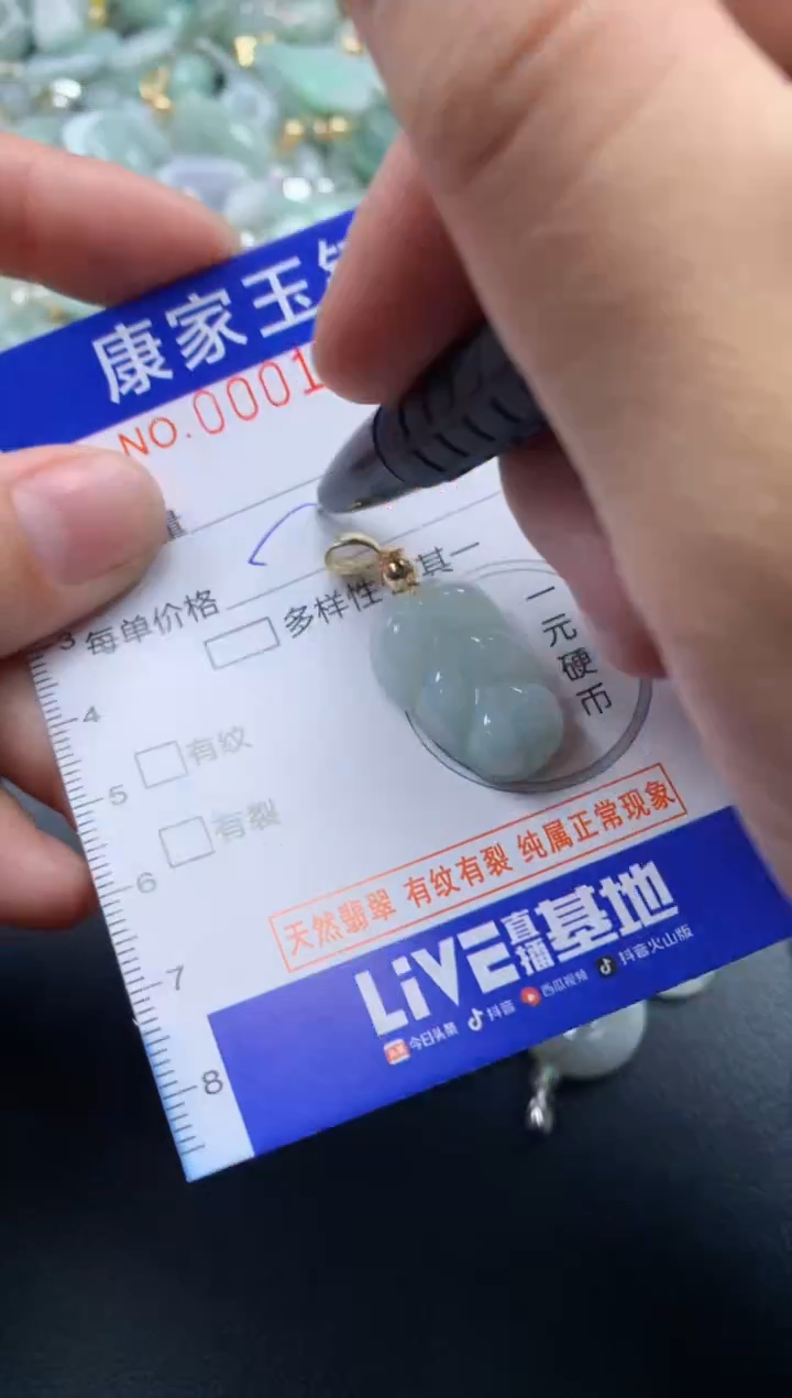 颈饰未镶嵌翡翠1033