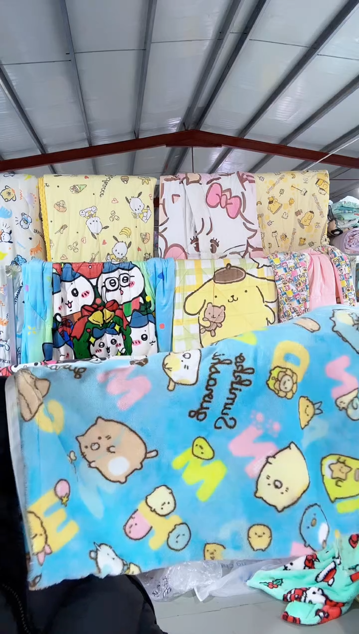 43*63绒枕套一对  