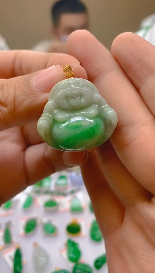 【闪购商品】翡翠颈饰18K金镶嵌新号开播，全场乱卖