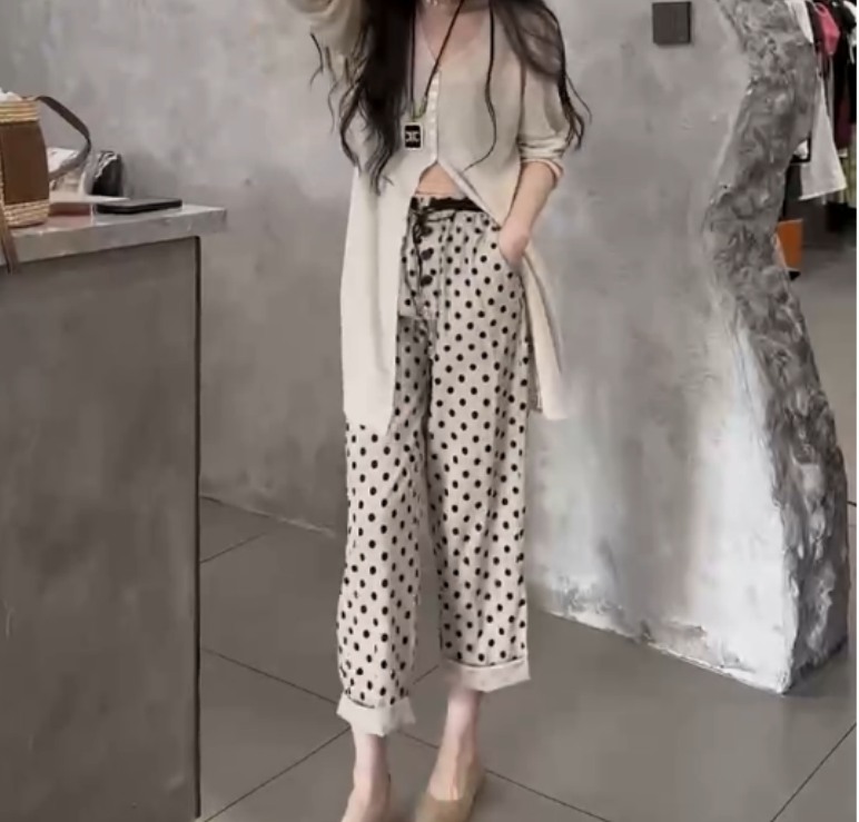 2025春季新款时尚女装网红气质爆款百搭洋气上衣裤子女炸街