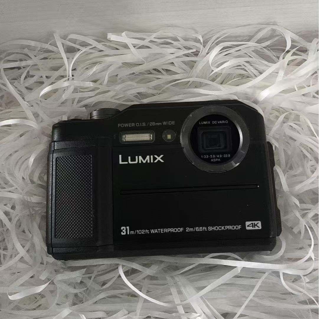 99新 Panasonic/松下 松下TS7黑色三防相机2040W像素4.5变焦
