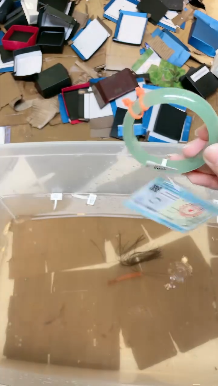 和田玉手镯未镶嵌165-57