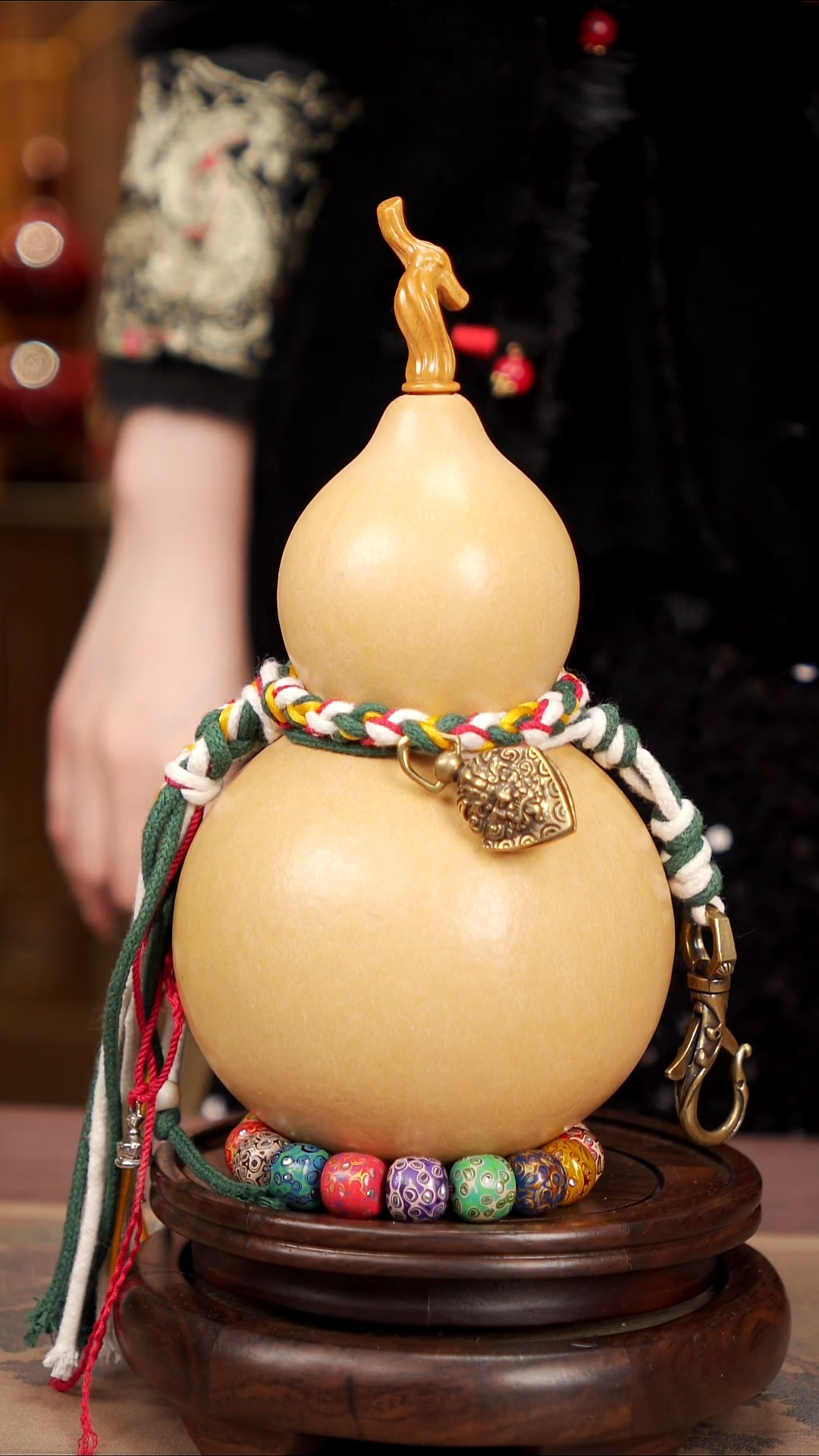 【闪购商品】58易林大漆酒葫芦----178