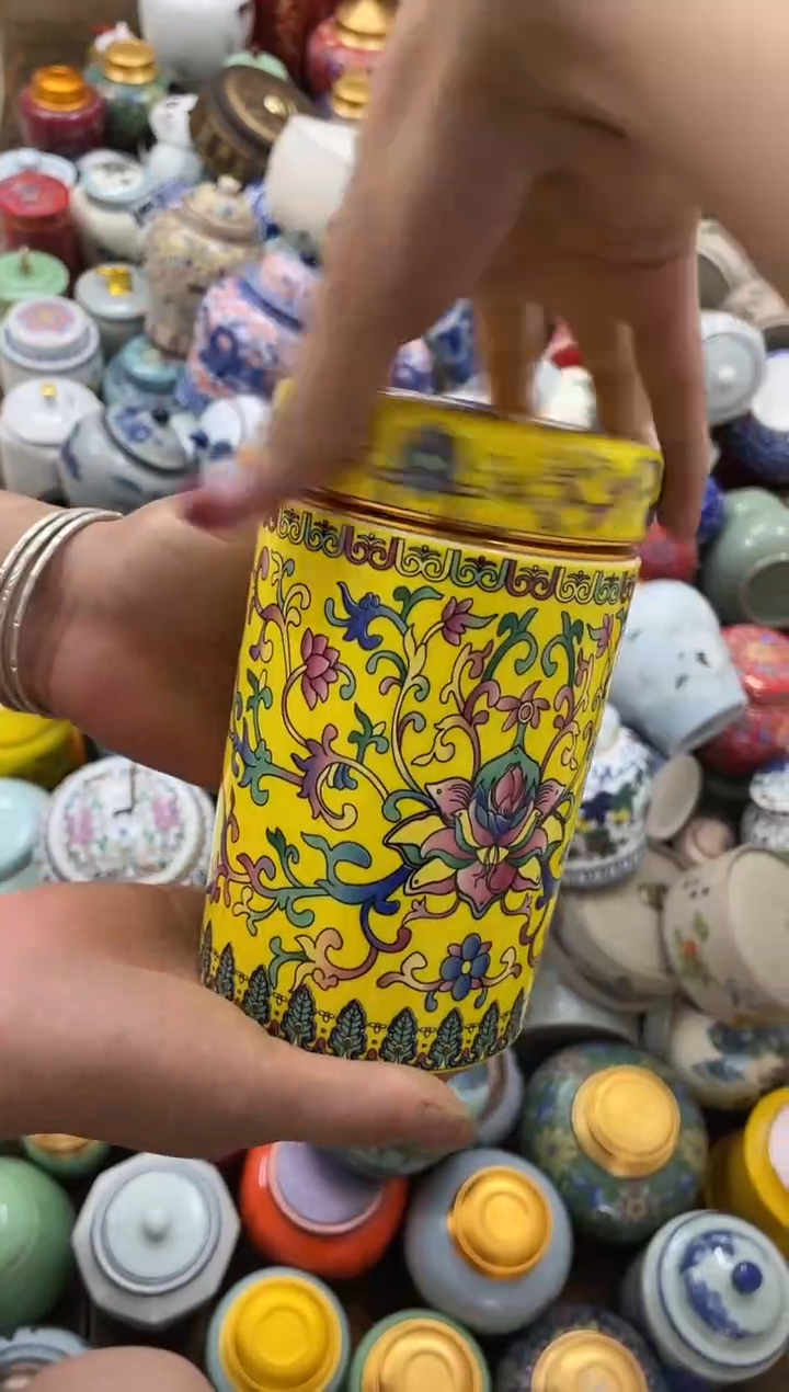 孤品茶叶罐密封罐储物罐直播间临时链接浮力