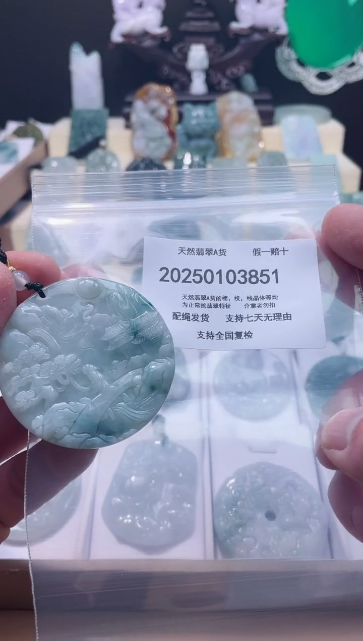 【闪购商品】翡翠颈饰未镶嵌闪购商品8号店200250010014