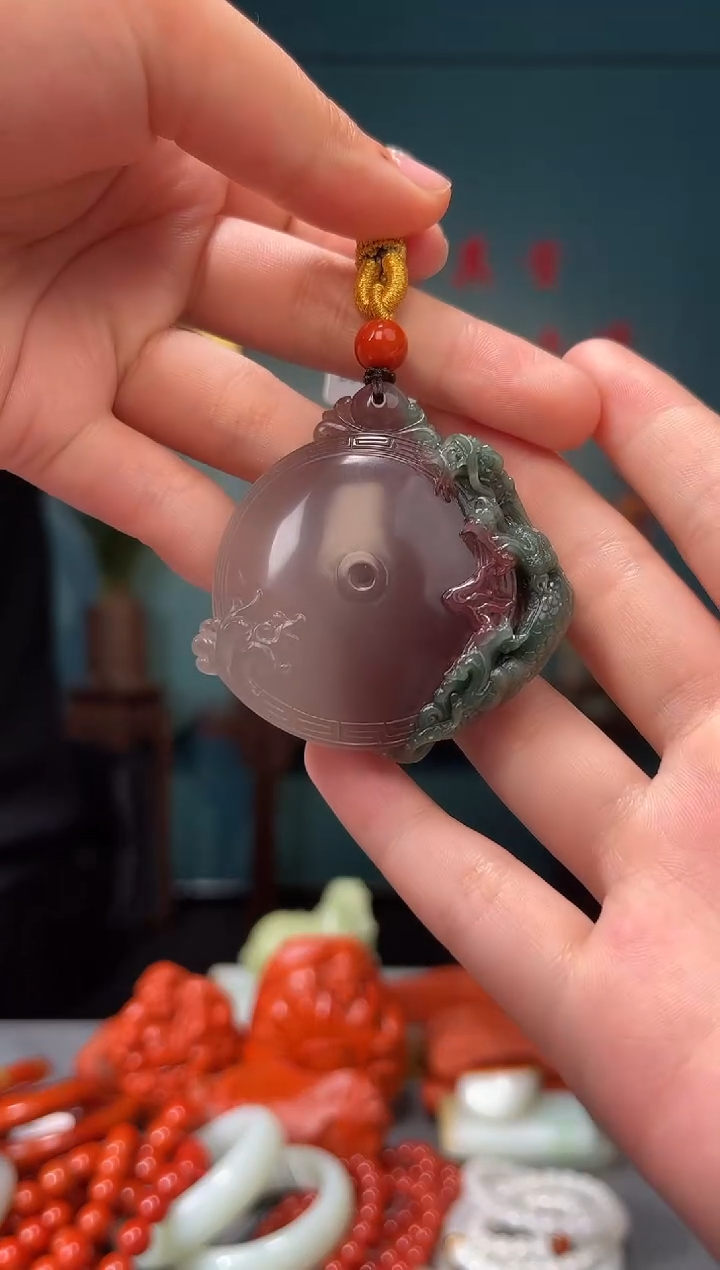 【闪购商品】石英质玉颈饰未镶嵌吊坠