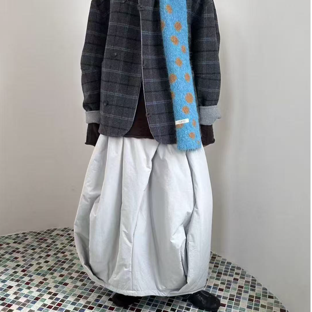 言几见~折纸立体加棉半裙