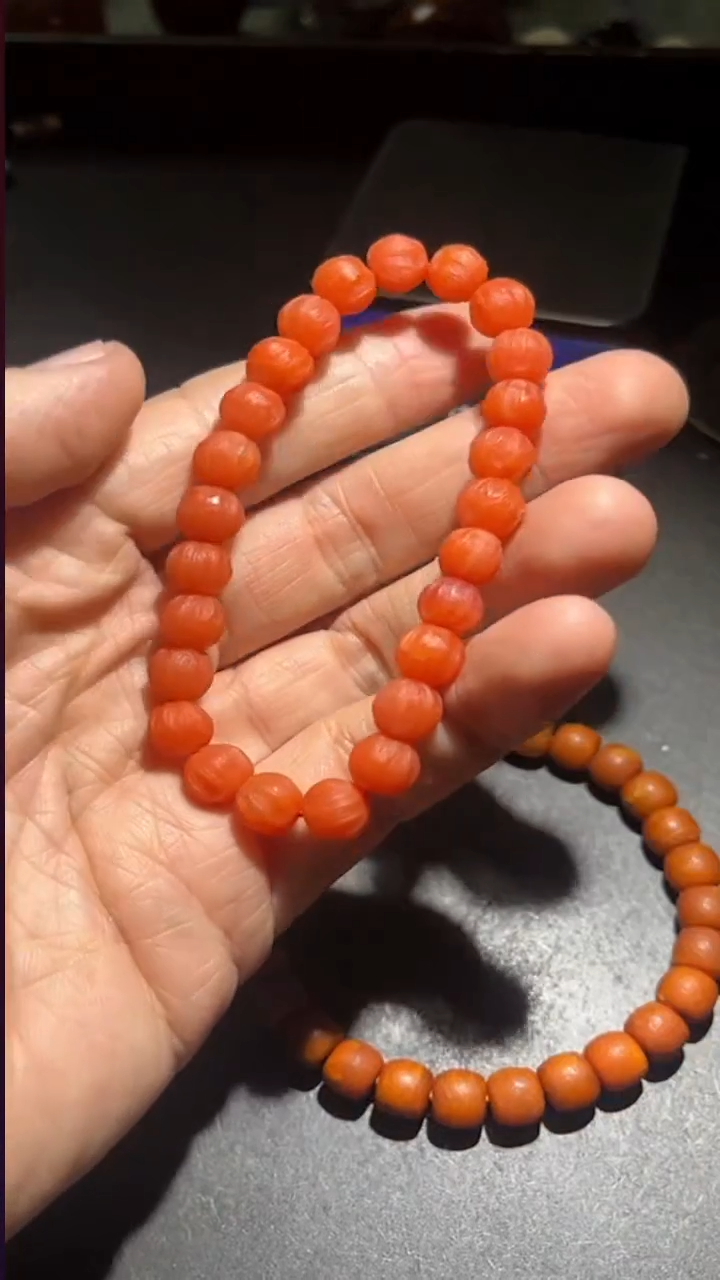 未镶嵌手串南红玛瑙pz1210-62约8mm