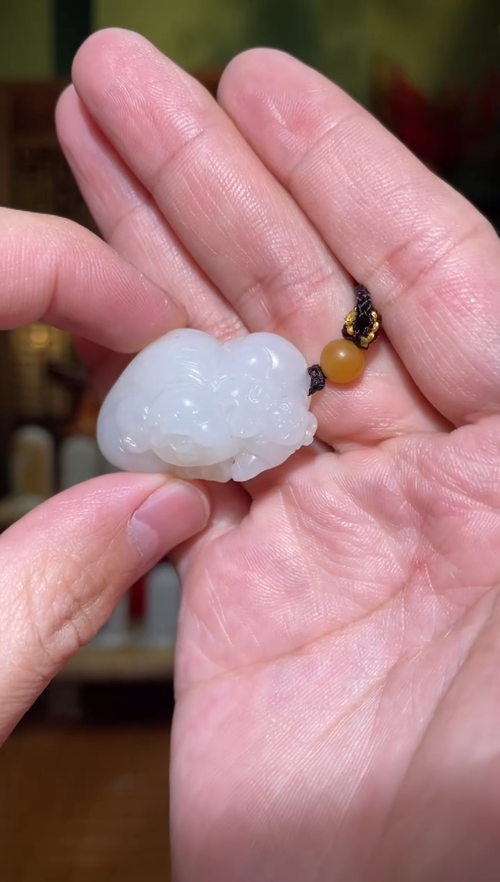 【闪购商品】和田玉吊坠(不含链)未镶嵌小猪