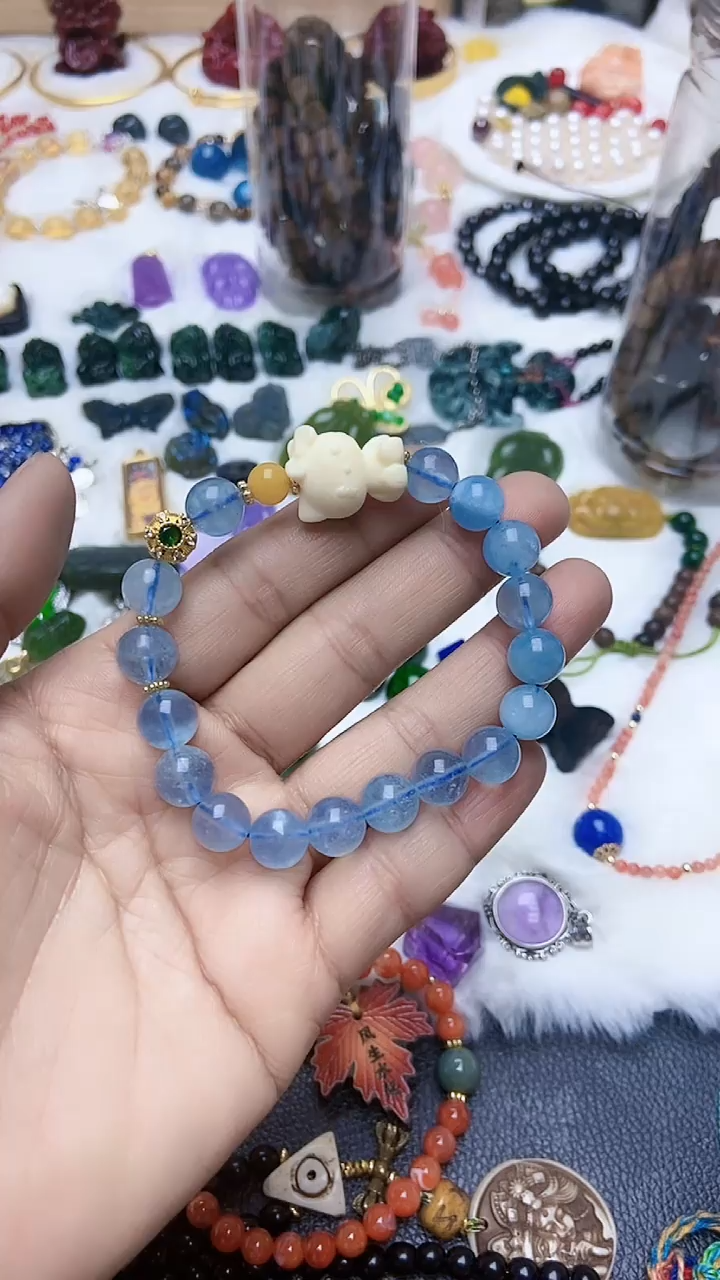 【闪购商品】海蓝宝石手链未镶嵌A56FSDTGFSG