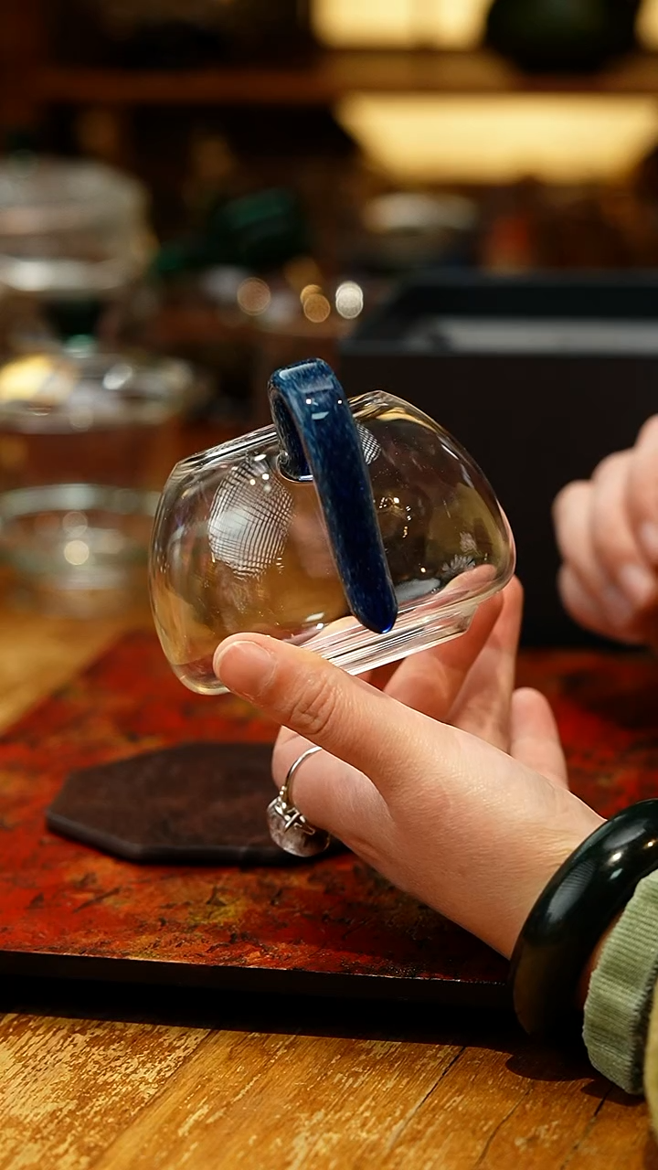 【闪购商品】禾器/中号淡然茶海/蓝彩