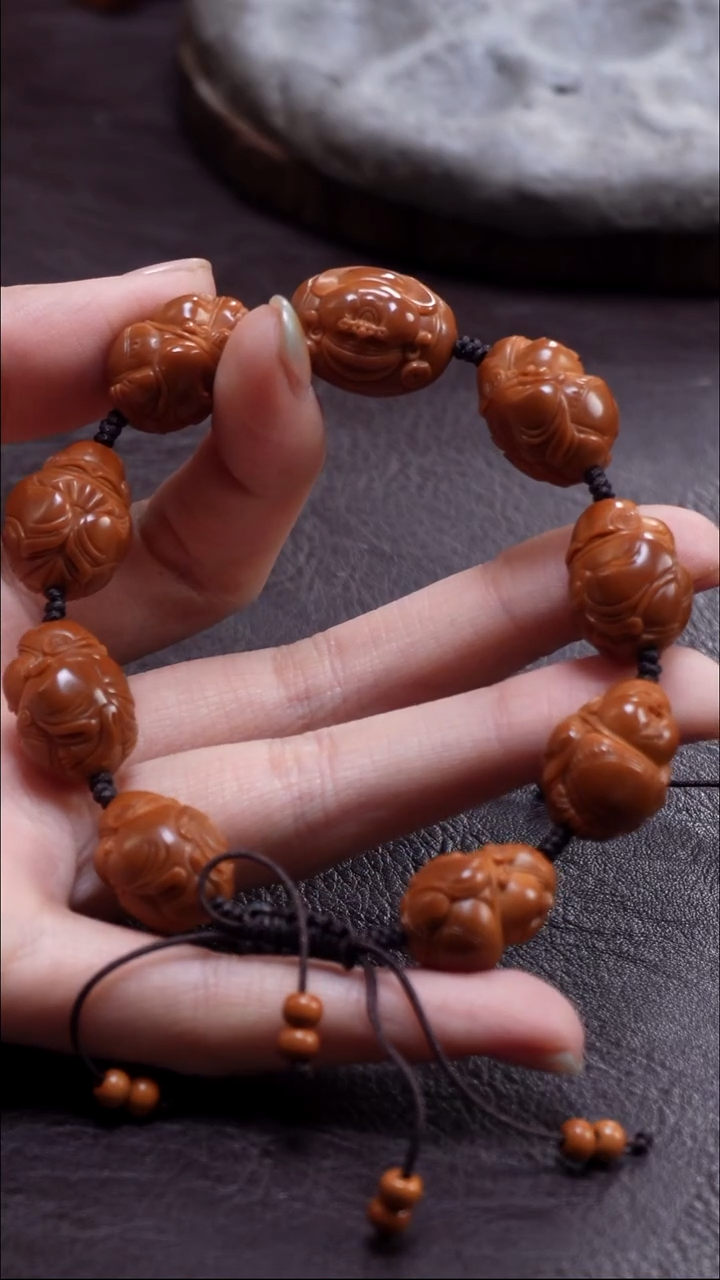 手串/手链橄榄核海派财神