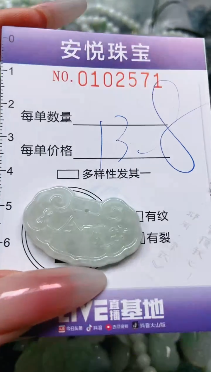 【闪购商品】翡翠颈饰未镶嵌闪购0102571