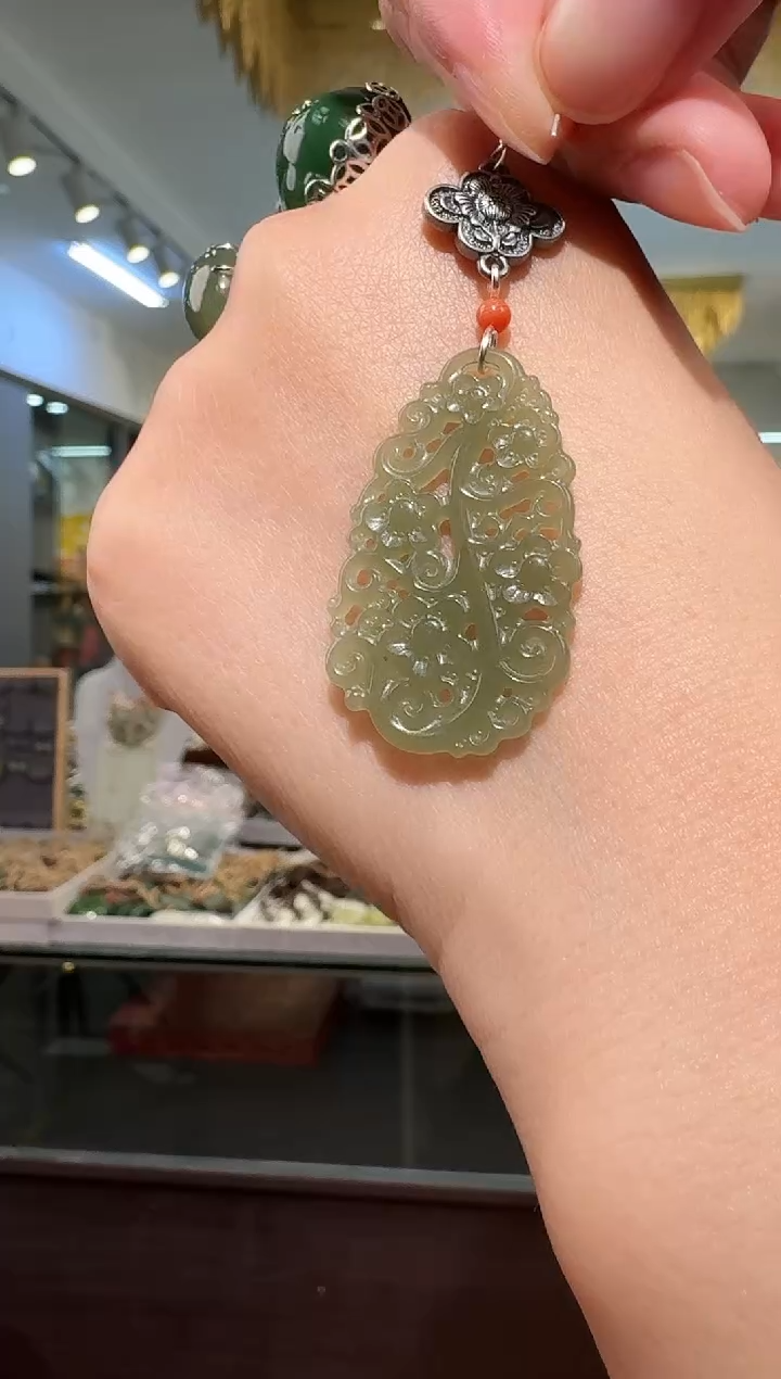 未镶嵌和田玉耳饰耳饰一对