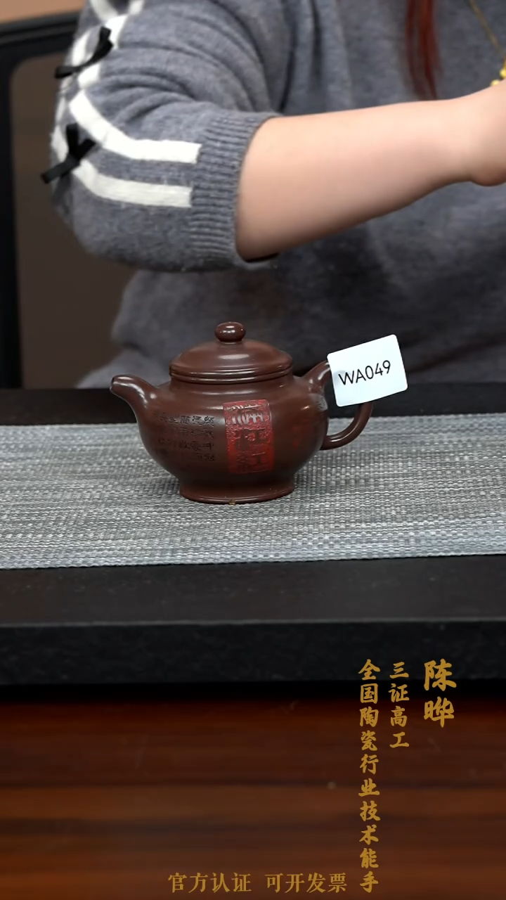 【闪购商品】紫砂茶壶WA049-0207YC
