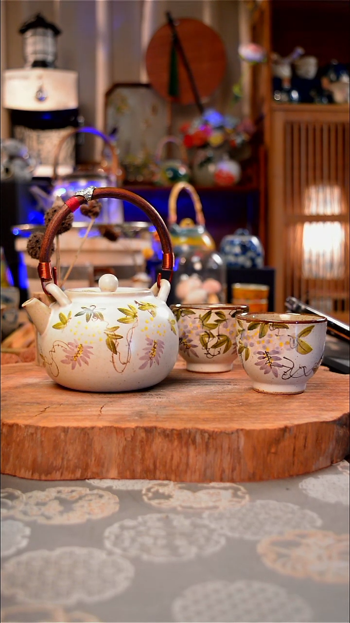 【闪购商品】摆件紫藤手工手绘手工手绘