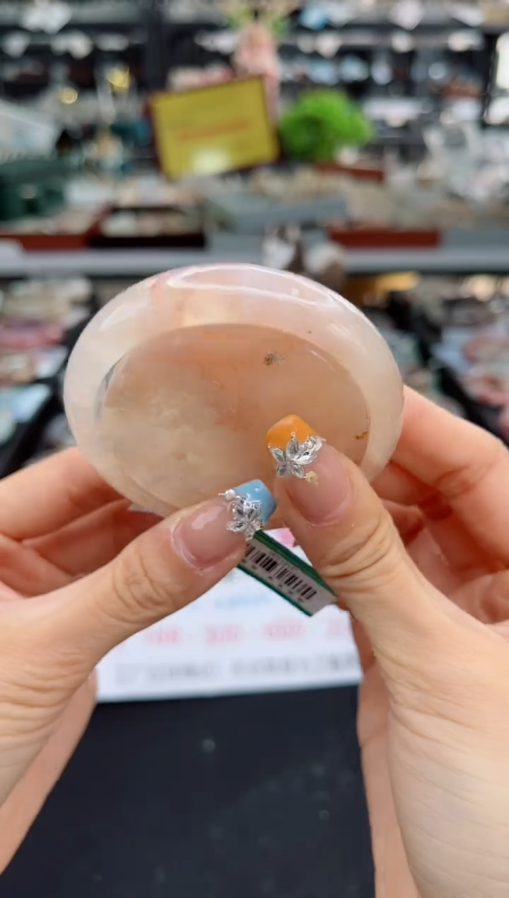 【闪购商品】石英质玉手镯未镶嵌55圈口（赠品镯心）3321696