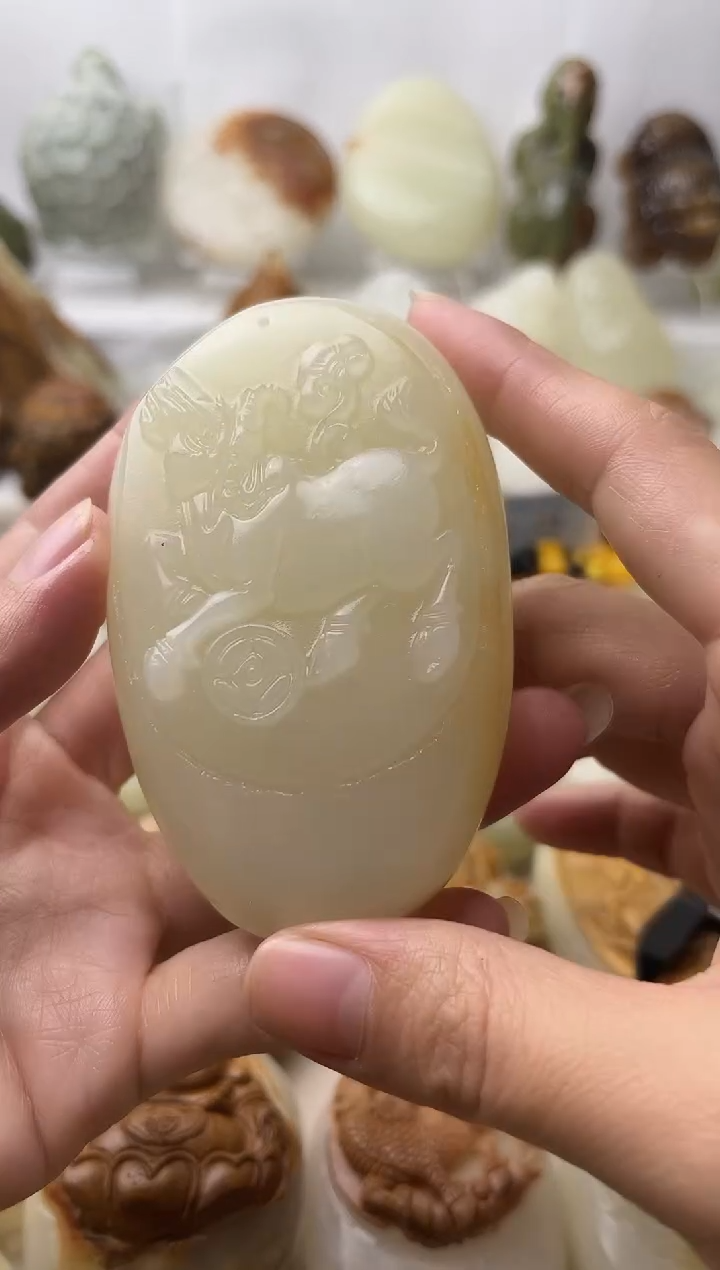 石材古青石棉纹正常不退换牛