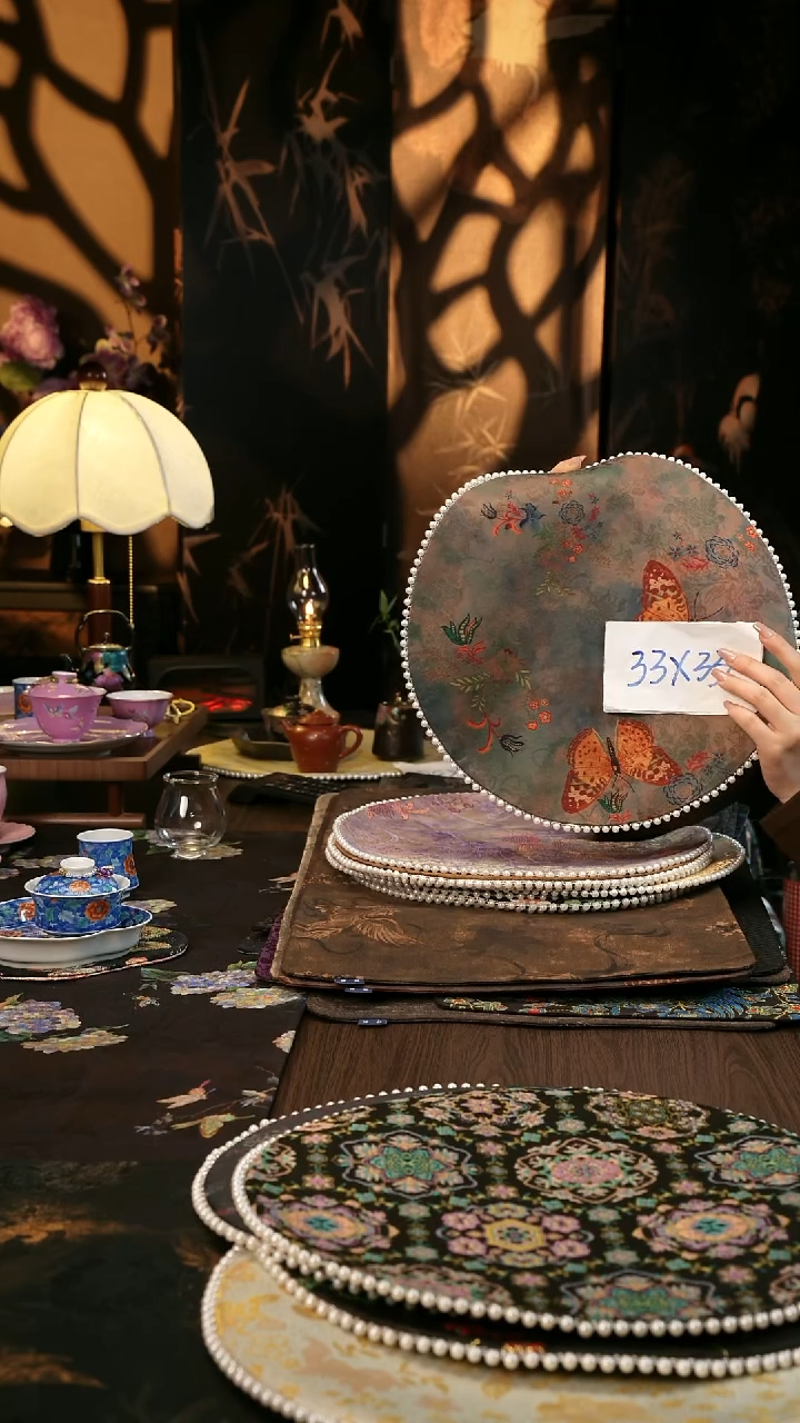 香云纱     茶席