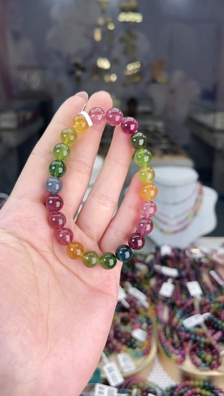 【闪购商品】碧玺/未镶嵌8mm+碧玺单圈多样性发货